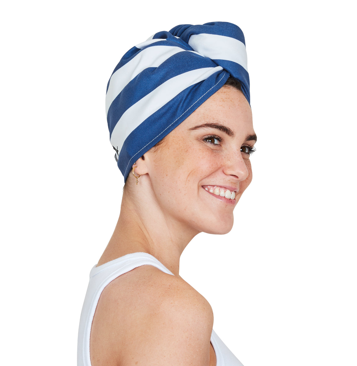 Dock & Bay Hair Wraps One Size Whitsunday Blue 63x26cm Freisteller 6