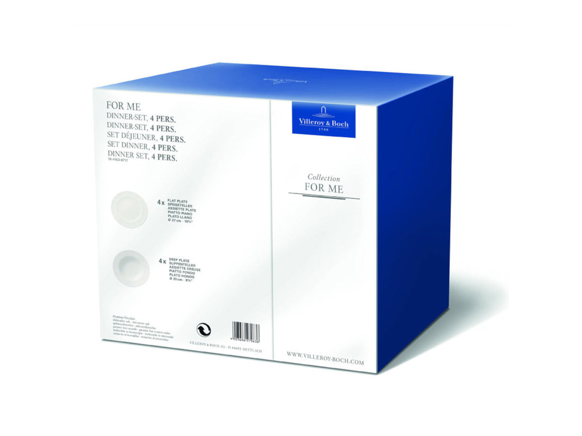 Villeroy & Boch For Me Dinner-Set 4 Personen Freisteller 2