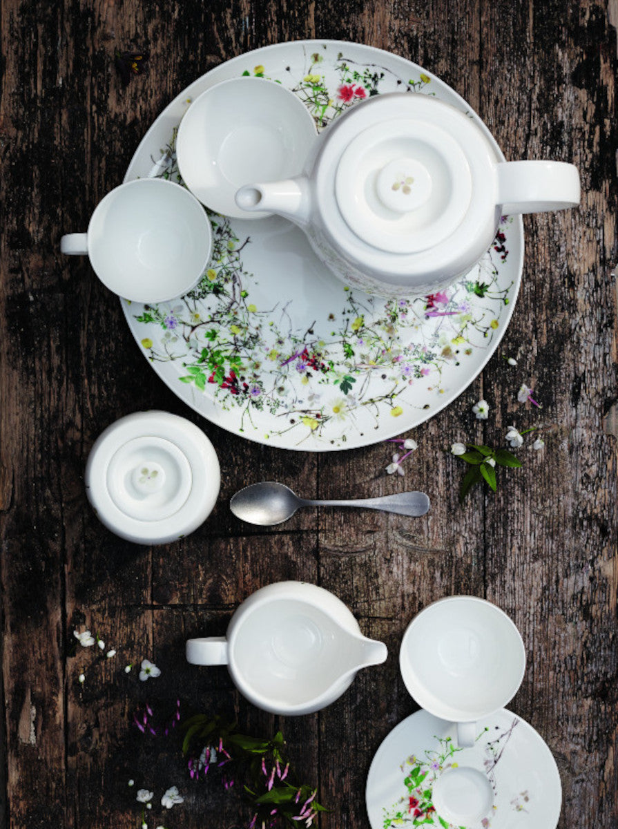 Rosenthal Brillance Fleurs Sauvages Espresso-Untertasse Lifestyle 1