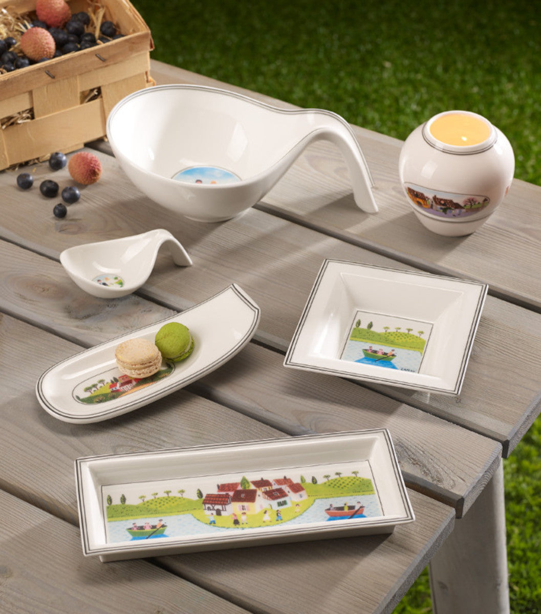 Villeroy & Boch Design Naif Gifts Schale rechteckig 23,6 x 9,7 cm Lifestyle