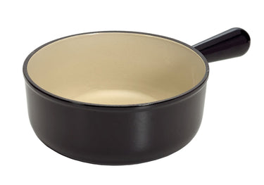 Le Creuset Caquelon schwarz 22 cm