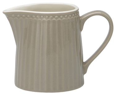 Greengate Alice Milchkännchen warm grey 0,25 l