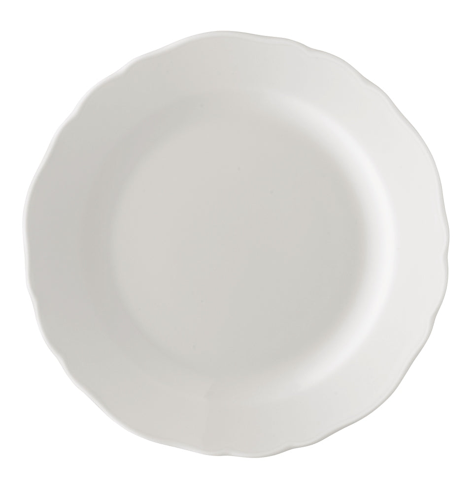 Hutschenreuther Maria Theresia Weiss Frühstücksteller 21 cm Fahne