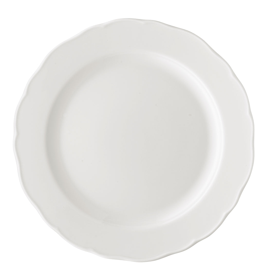 Hutschenreuther Maria Theresia Weiss Speiseteller 27 cm Fahne