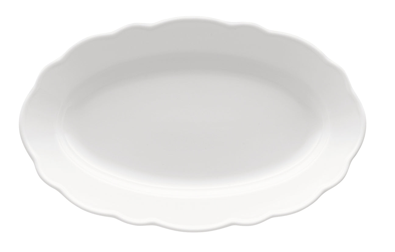 Hutschenreuther Maria Theresia Weiss Platte oval 35 cm