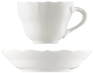 Hutschenreuther Maria Theresia Weiss Espresso-/Mokkatasse 2tlg.