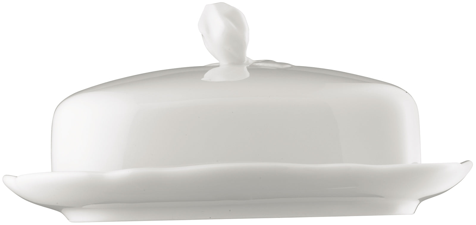 Hutschenreuther Maria Theresia Weiss Butterdose 250 gr.