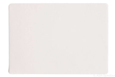 ASA Tischset Lederoptik weiss 46 x 33 cm