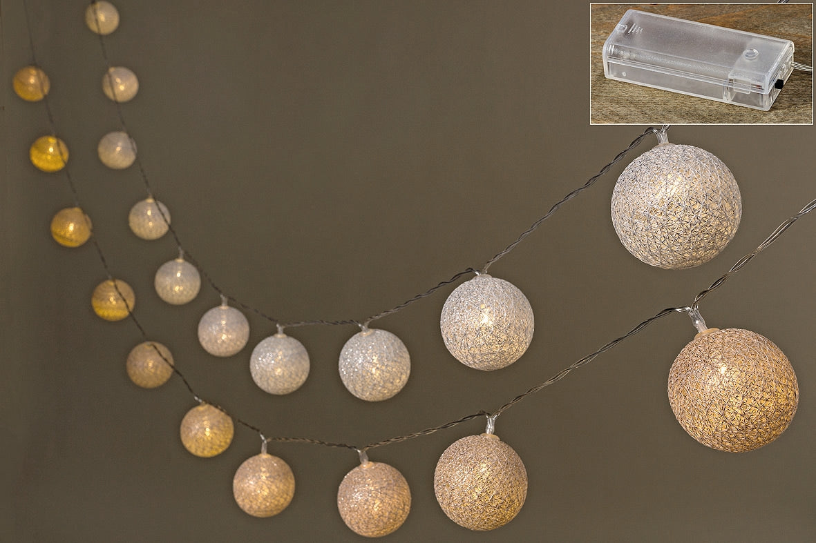Boltze LED-Lichterkette 165 cm sortiert (1 Lichterkette)