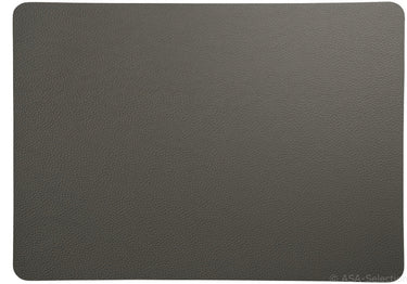 ASA Tischset Lederoptik rough graphit 46 x 33 cm
