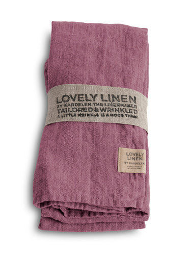 Lovely Linen Lovely Serviette Leinen old rose (1 Stück)