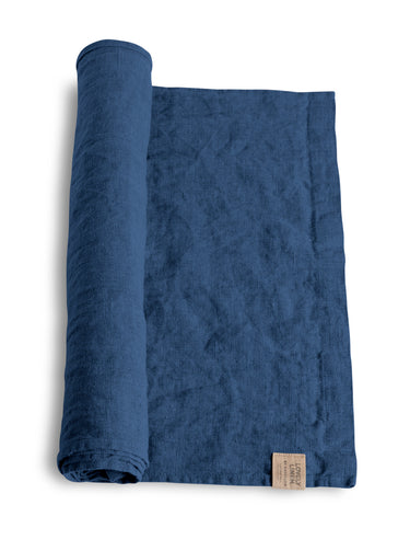 Lovely Linen Lovely Tischläufer Leinen denim blue 47 x 150 cm