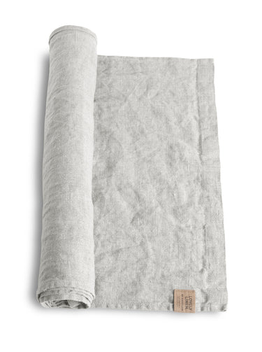 Lovely Linen Lovely Tischläufer Leinen light grey 47 x 150 cm