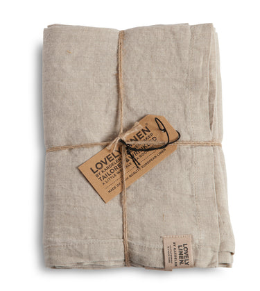 Lovely Linen Misty Tischläufer Leinen meadow 45 x 150 cm