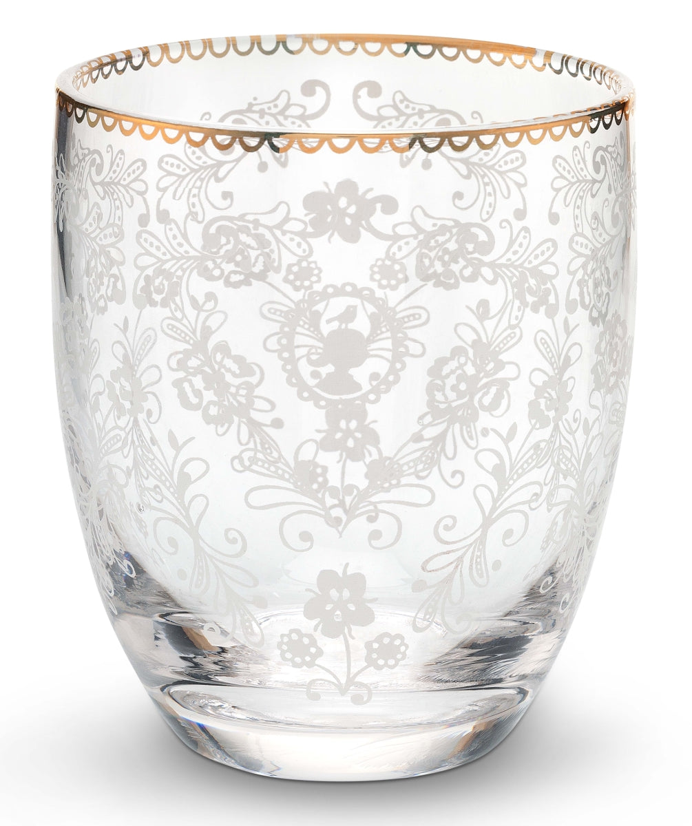 PIP STUDIO Floral Clear Wasserglas 0,28 l