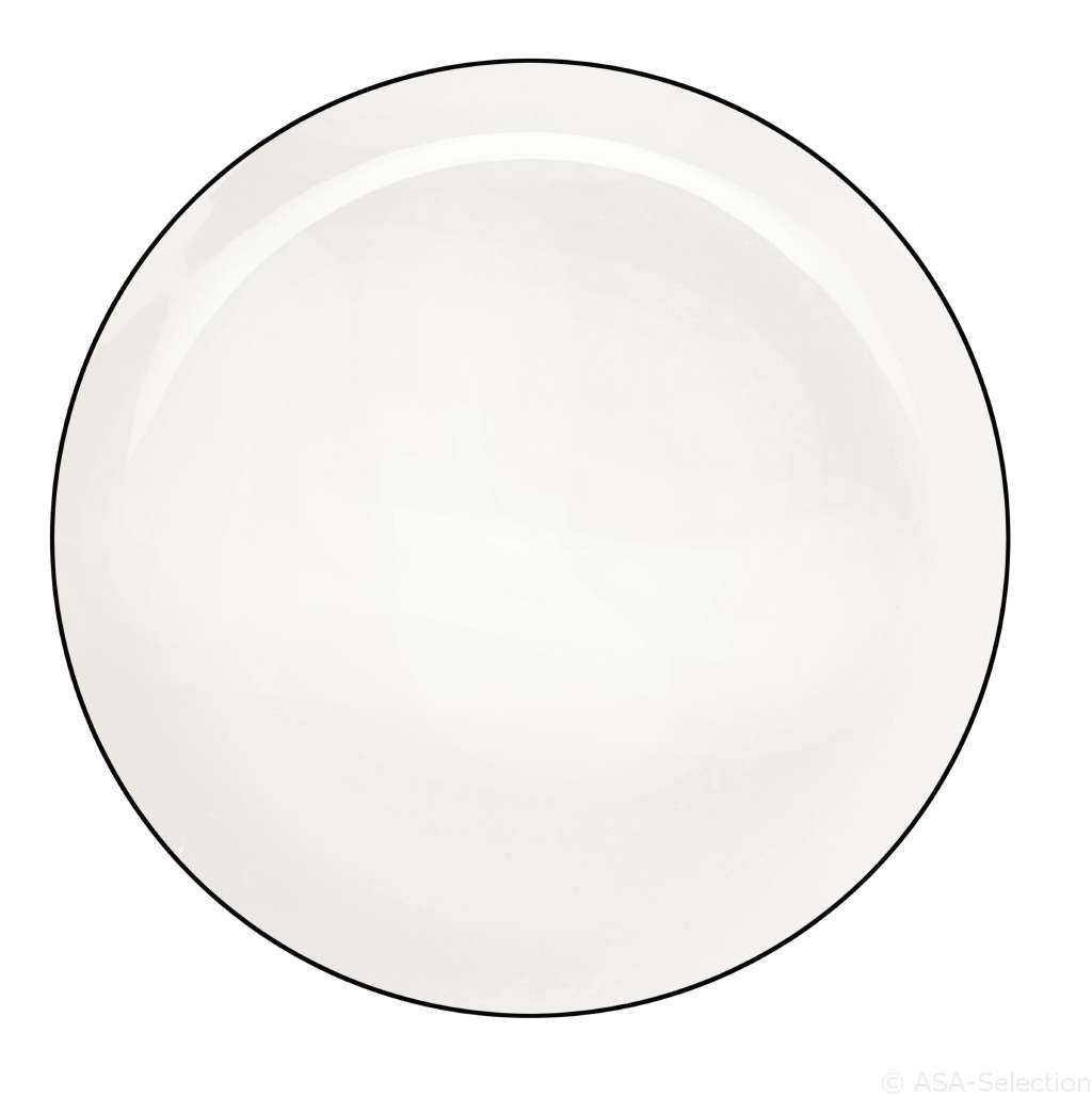 ASA à table ligne noire Teller flach 26,5 cm