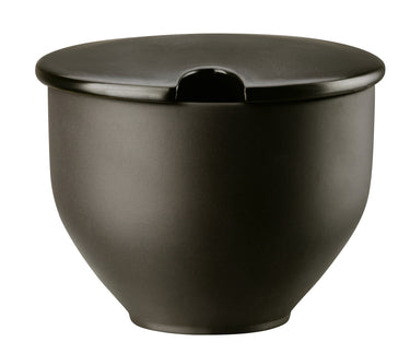 Rosenthal Junto Slate Grey Zuckerdose mit Einschnitt 0,28 l