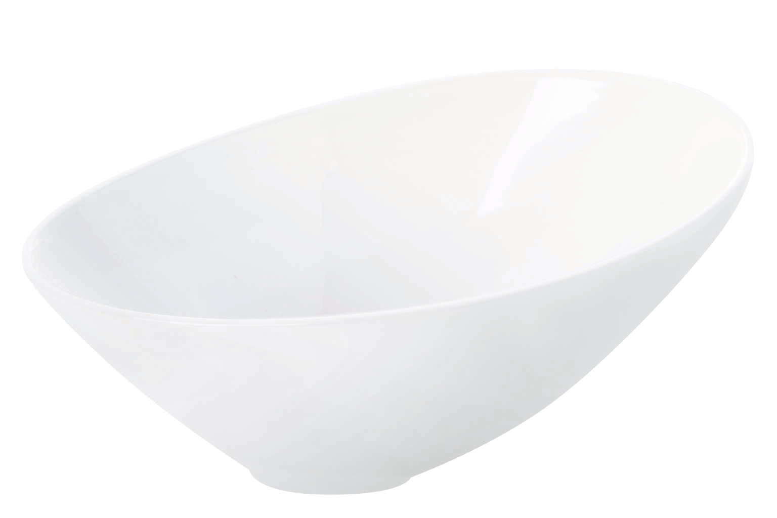 ASA vongole Schale asymmetrisch weiss 15,5 cm