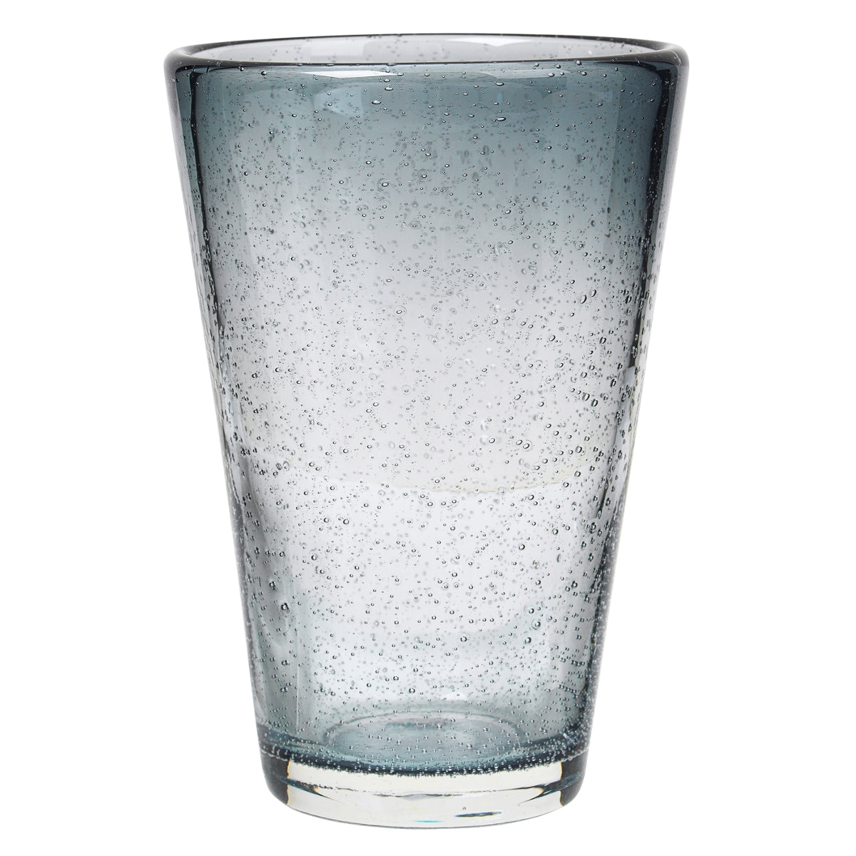 Broste Copenhagen Trinkglas gross BUBBLE grau 0,4 l