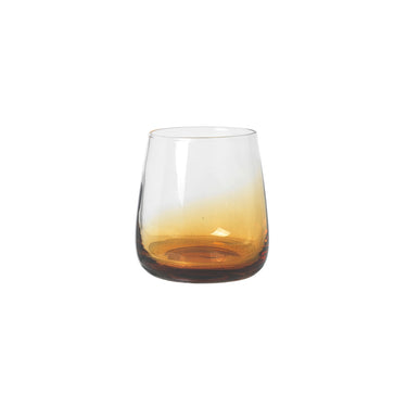 Broste Copenhagen AMBER Trinkglas caramel 0,35 l