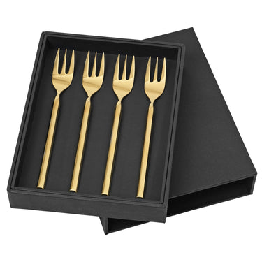 Broste Copenhagen TVIS Kuchengabel titanium rose gold 4tlg.