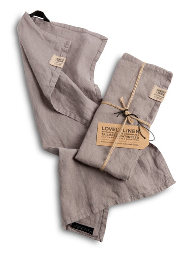 Lovely Linen Misty Platzset Leinen grey ( 1 Stück )