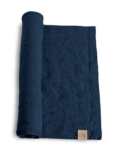 Lovely Linen Lovely Tischläufer Leinen midnight blue (1 Stück)
