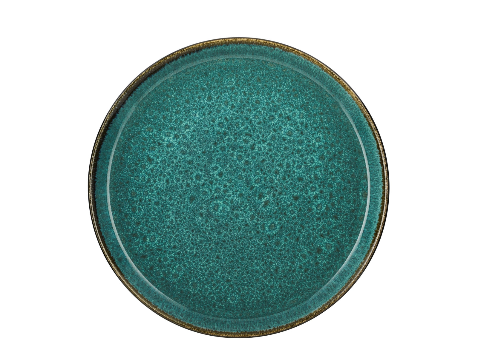Bitz Speiseteller matt green / shiny green 27 cm