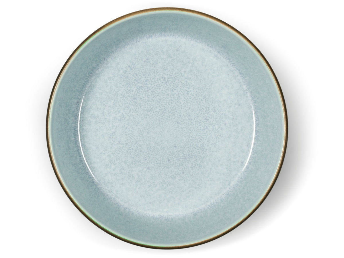 Bitz Bowl matt grey / shiny light blue 18 cm