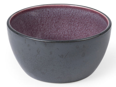 Bitz Bowl matt black / shiny lilac 10 cm
