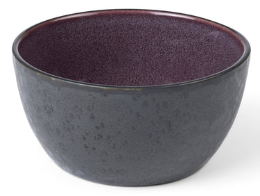 Bitz Bowl matt black / shiny lilac 14 cm