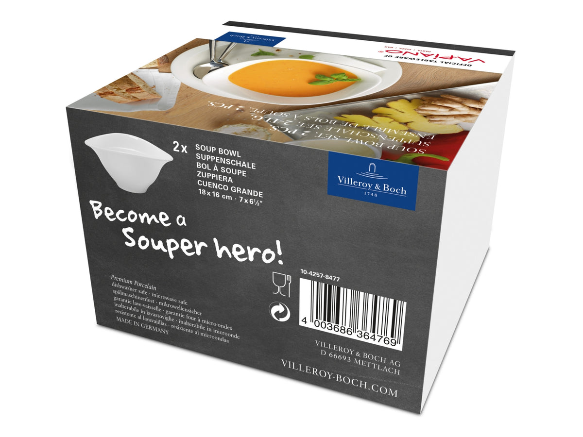 Villeroy & Boch Vapiano Suppenschale Set 2tlg. 18 x 16 cm