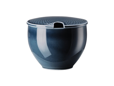 Rosenthal Junto Ocean Blue Zuckerdose mit Einschnitt