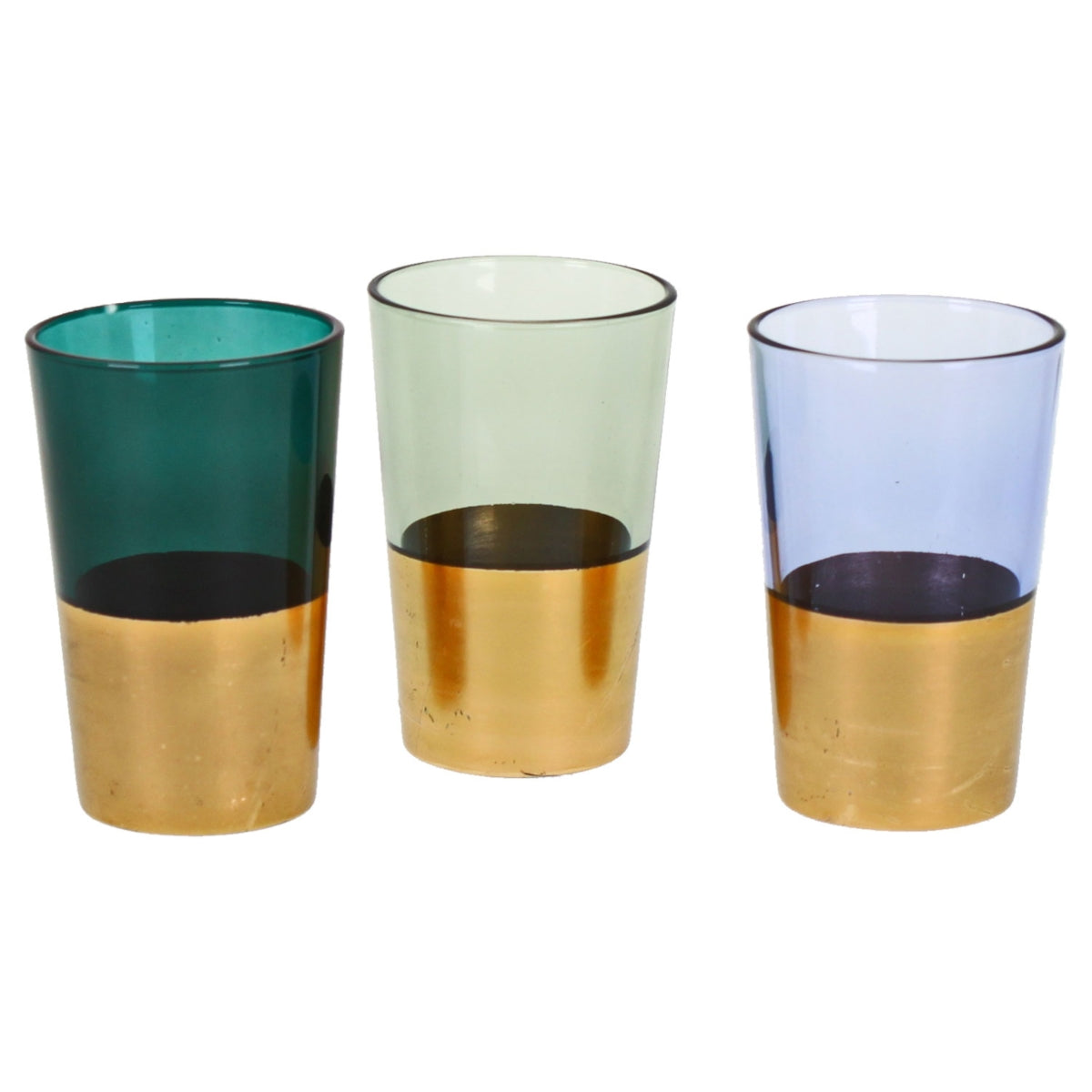 Werner Voß GmbH Windlicht mit Goldboden sortiert 7x11cm (1 Stück) Freisteller 1
