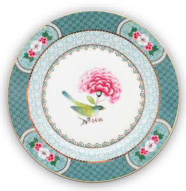 PIP STUDIO Blushing Birds Brotteller blue 17 cm