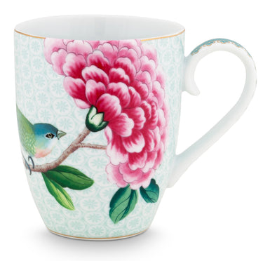 PIP STUDIO Blushing Birds Henkelbecher white 0,35 l