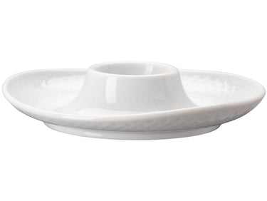 Rosenthal Junto weiss Eierbecher mit Ablage 13 cm