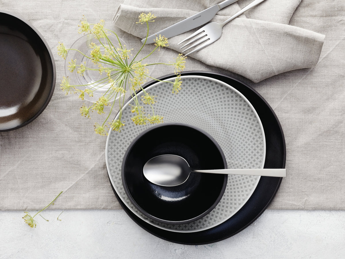 Rosenthal Junto Pearl Grey Teller tief 25 cm