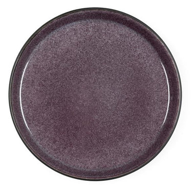 Bitz Frühstücksteller black / lilac 21 cm
