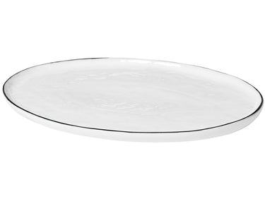 Broste Copenhagen SALT Platte oval 20 x 30 cm
