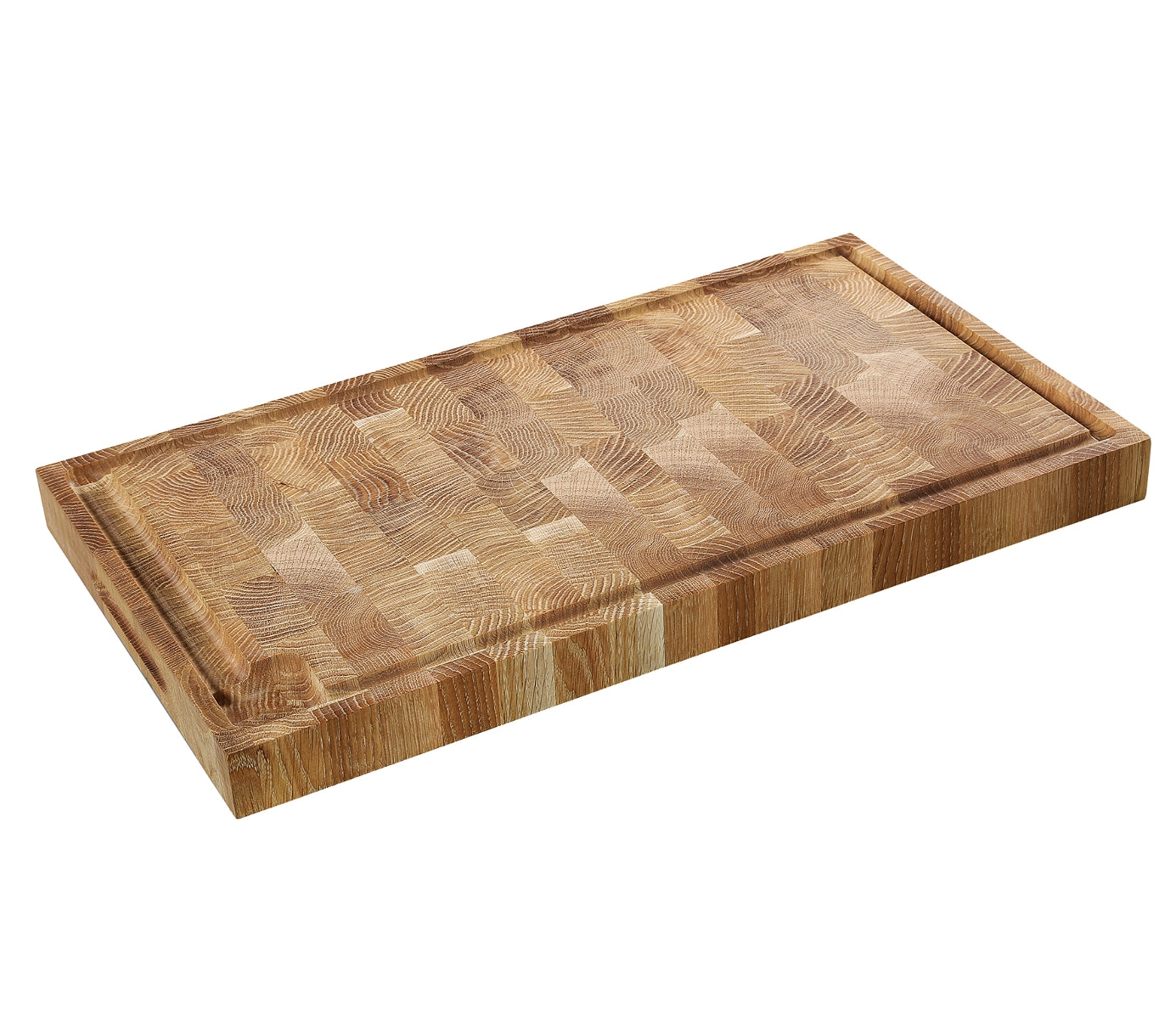 Zassenhaus Hackblock Eiche Stirnholz 54 x 30 x 4 cm