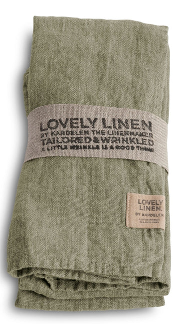 Lovely Linen Lovely Serviette Leinen avocado (1 Stück)