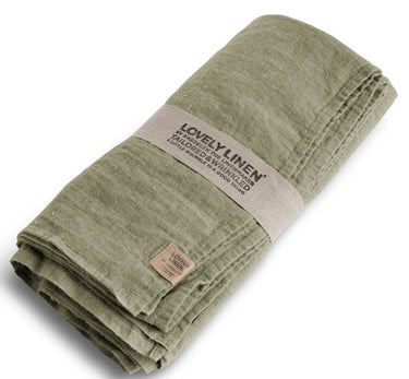Lovely Linen Lovely Tischdecke Leinen avocado 145 x 250 cm