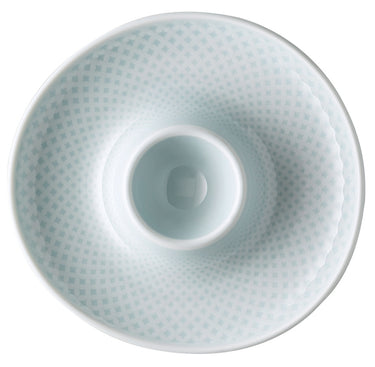 Rosenthal Junto Opal Green Eierbecher mit Ablage 13 cm