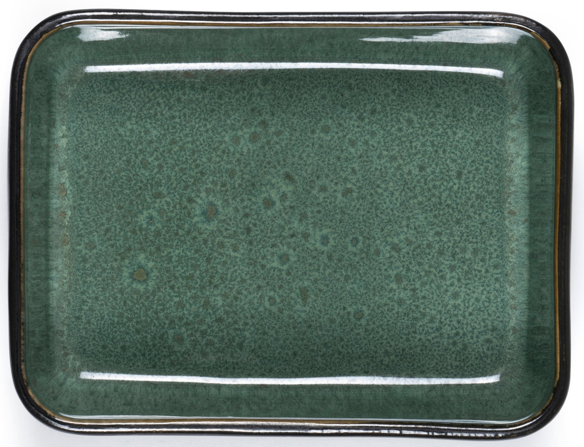 Bitz Auflaufform rechteckig black / green 19 x 14 cm