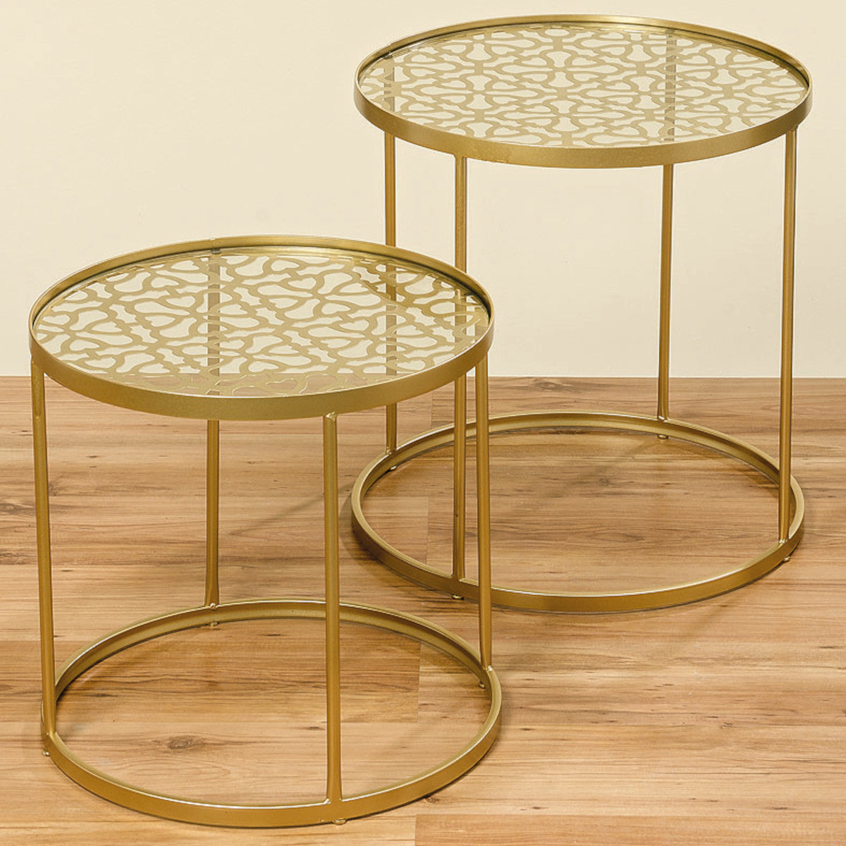 Boltze Vera Tisch gold 53 cm (1 Stück) Lifestyle