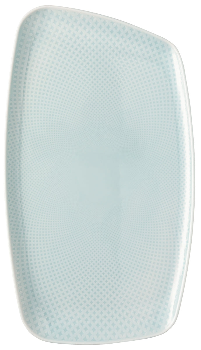 Rosenthal Junto Opal Green Platte 36 x 21 cm