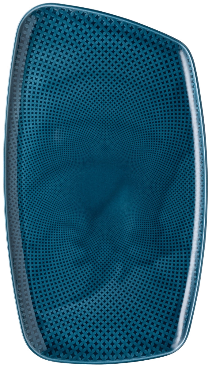 Rosenthal Junto Ocean Blue Platte 36 x 21 cm