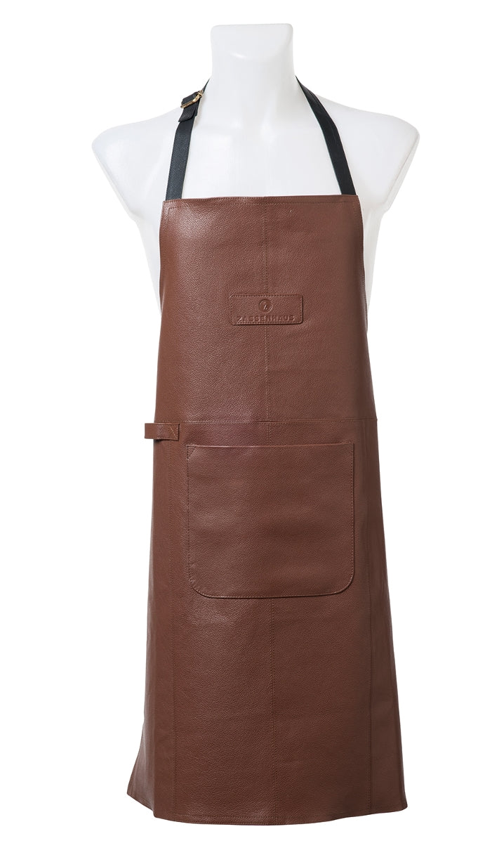 Zassenhaus Latzschürze Leder cognac