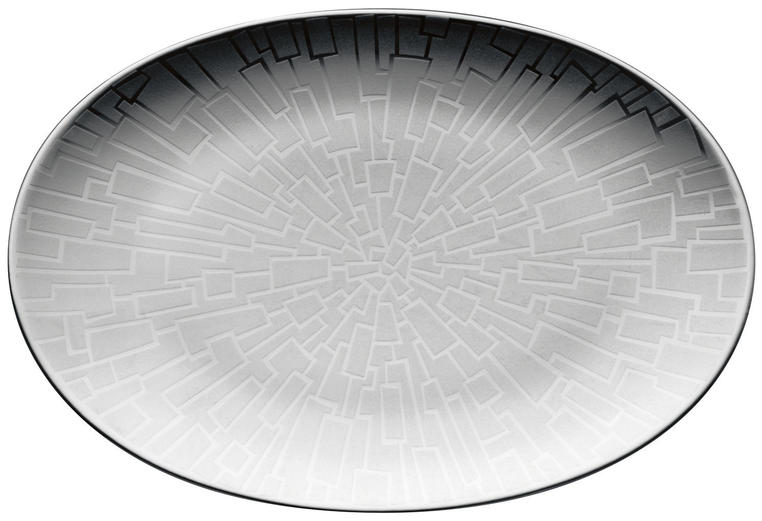 Rosenthal TAC Gropius Skin Platin Platte 18 cm